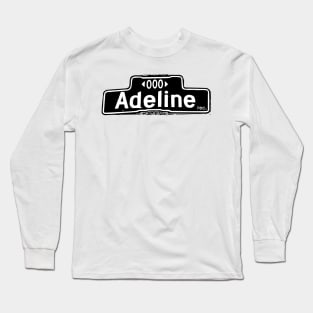 Adeline Records [Defunct Record Label] Long Sleeve T-Shirt